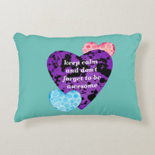Romantic Heart Design  Accent Pillow