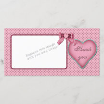 Romantic heart design / Thank you