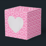 Romantic Heart Gift Boxes<br><div class="desc">Romantic Pink Hearts Gift Boxes - MIGNED Design - Customizable - Your Colour or Text !</div>