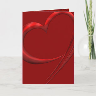 Romantic Heart Greeting Card