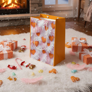 Romantic Heart Pattern Gift Bag