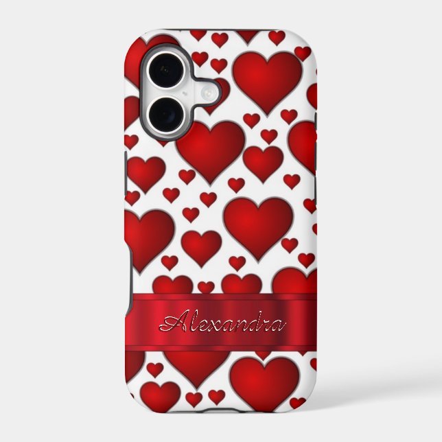 Romantic heart pattern personalized (Back)