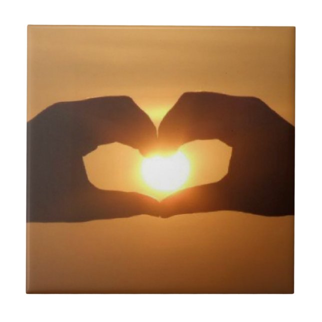 Romantic Heart Tile (Front)