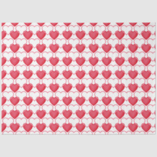 Romantic Heart Tissue Paper