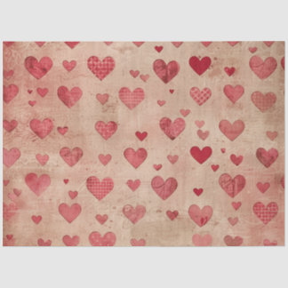 Romantic Heart Tissue Paper