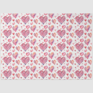 Romantic Heart Tissue Paper