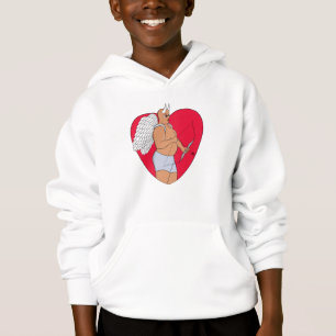 Romantic Heart With an Unusual Cupid
