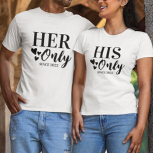 Romantic Her Only Honeymoon Valentine's Day T-Shirt