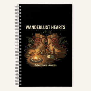 Romantic Hiking Adventure Journey of the Heart Notebook