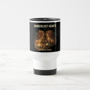 Romantic Hiking Adventure Journey of the Heart Travel Mug