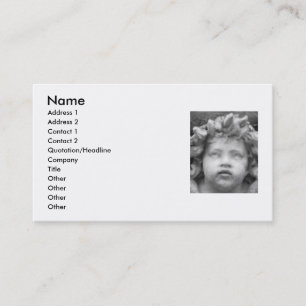 Romantic Italian Renaissance Angel Business Cards