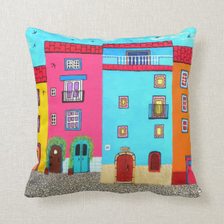 Romantic Italian Villa Throw Pillow