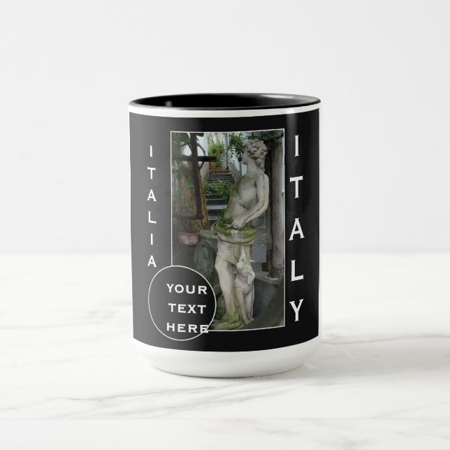 Romantic Italy custom mug - choose style, colour (Center)