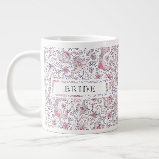 Romantic Jumbo Mug with Poem - Versatile Gift (Left)
