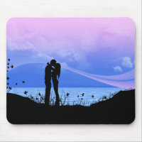 Romantic Kissing Couple