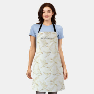 Romantic life is but a dream birds   apron