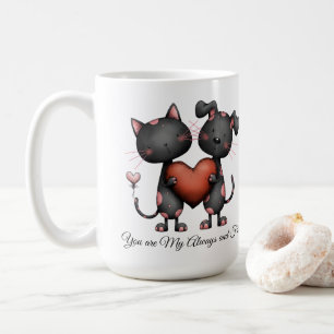 Romantic Love, Anniversary Gift, Cute Couple  Coffee Mug