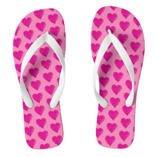 ROMANTIC LOVE HEARTS JANDALS FLIP FLOPS