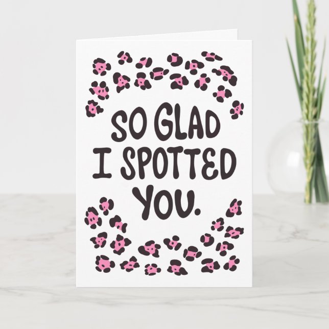 Romantic Love Pun Card (Front)