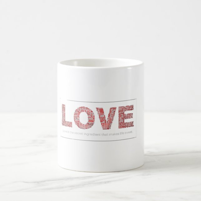 Romantic Love Quote Mug – Cute Gift for Couples (Center)