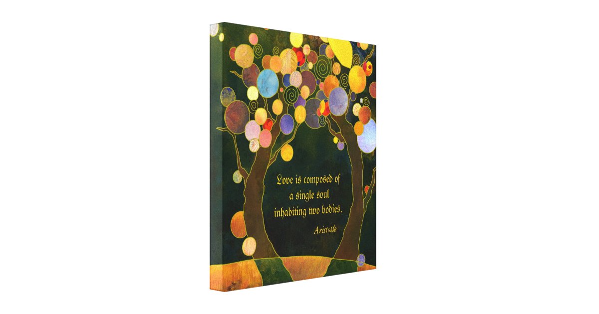 Romantic Love Quote Wedding Gift Canvas Print Zazzle.ca