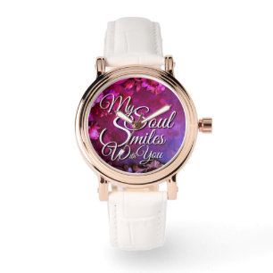 Romantic Love Quotes Vintage Valentine's Watches