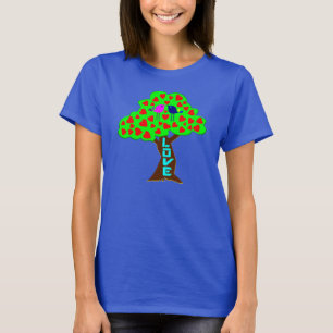 °•♥Romantic Love Tree Women's Crew Neck T-Shirt♥•° T-Shirt