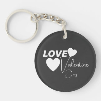 Romantic Love Valentine Day Keychain