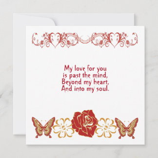 Romantic Love You Quote Soulmate Floral Custom
