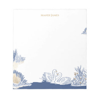 Romantic Lover Lake Notepad
