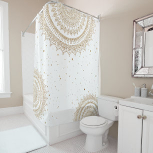 Romantic mandala gold sparkle girly