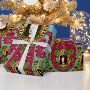 Romantic Marie Antoinette Wrapping Paper