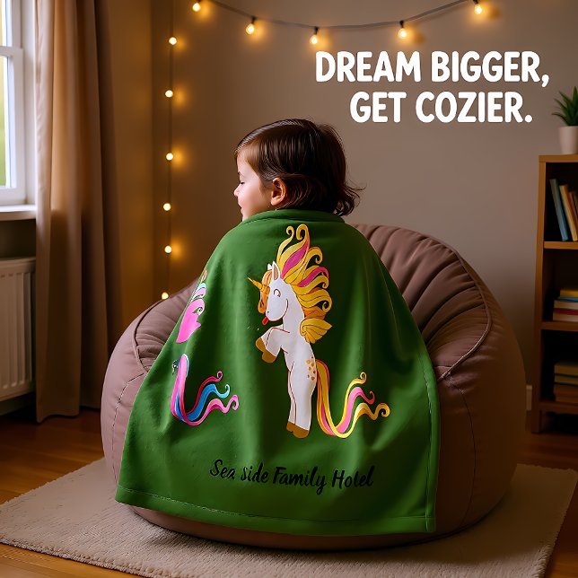 Romantic modern Cute Unicorn monogram b Bath Towel Set (Creator Uploaded)