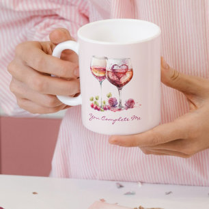 Romantic Mug – You Complete Me Quote