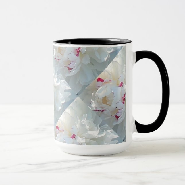 Romantic Multi Peony Mug (Right)