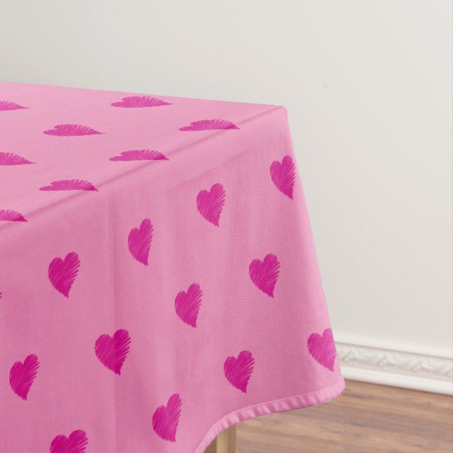 ROMANTIC MY LOVE IS LIKE A ROSE TABLECLOTH (In Situ)