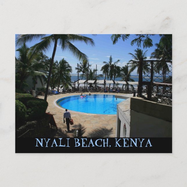Romantic Nyali Beach, Mombasa Coast Kenya Postcard (Front)