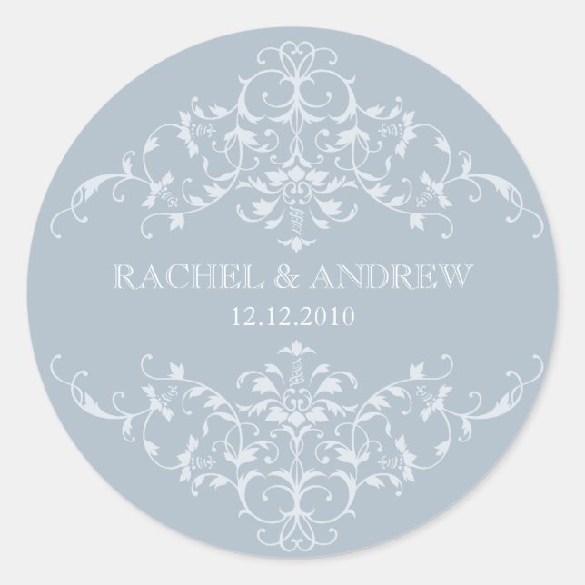 Romantic Ornaments Sticker (Front)