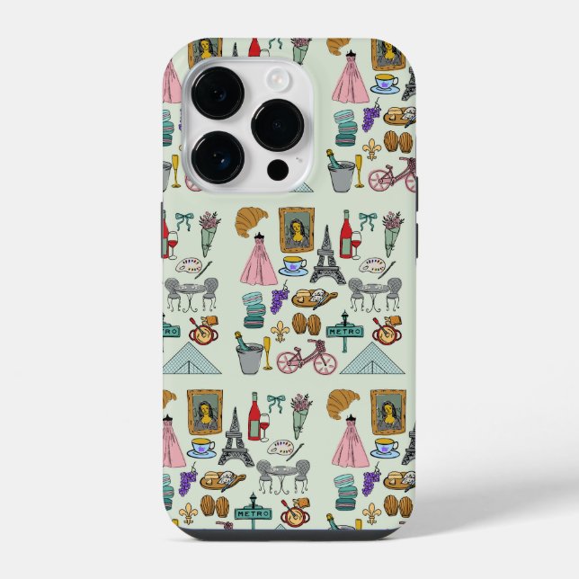 Romantic Paris iPhone Case (Back)