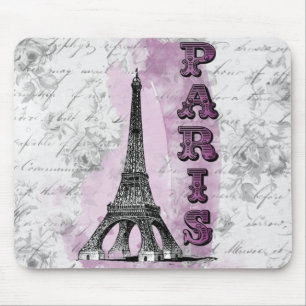 Romantic Paris Mouse Pad