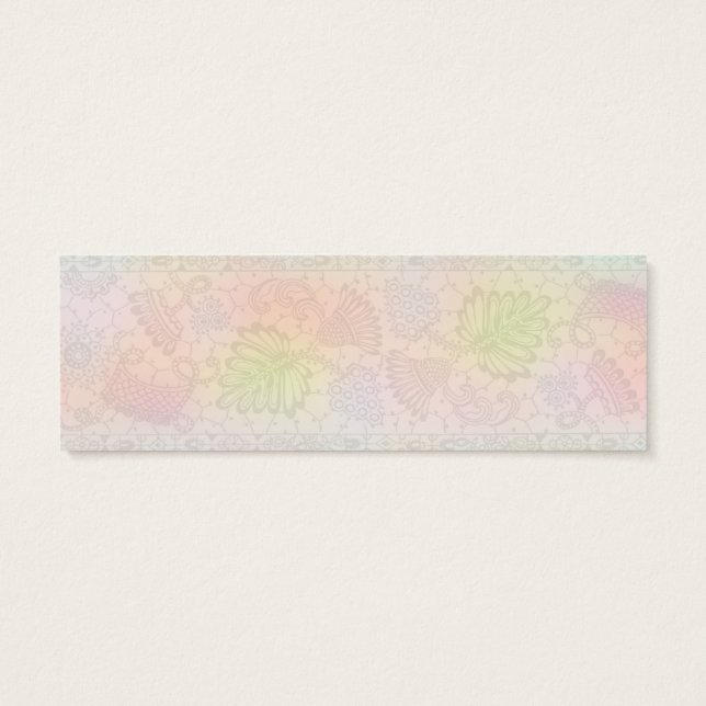 Romantic pastel flower design (Back)