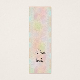 Romantic pastel flower design