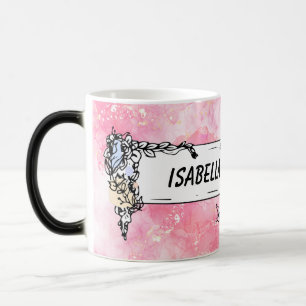 Romantic Pastel Pink Glitter Magic Mug