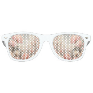 Romantic Pastel Valentine Bouquet Retro Sunglasses