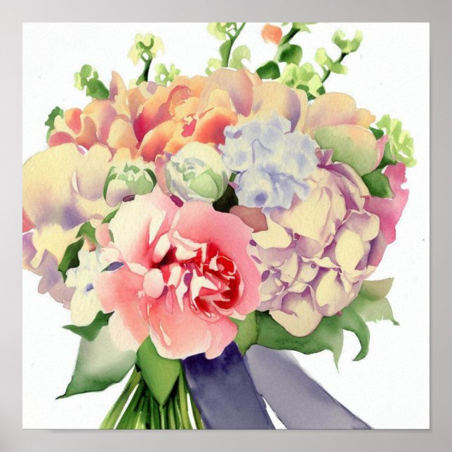  Romantic Pastels, Attendants Bouquet (A) Poster (Front)