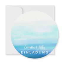 Romantic Pastels Invitations full of colour