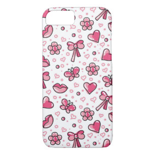 romantic pattern iPhone 8/7 case