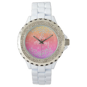 Romantic Pearls Rainbow eWatch Watch