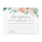 Romantic Peonies Date Night Idea Cards