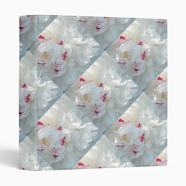 Romantic Peony Binder (Front/Spine)
